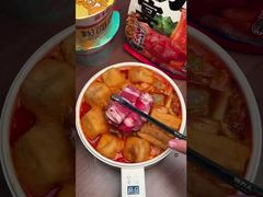 ヘルシーに幅広麺を調理！