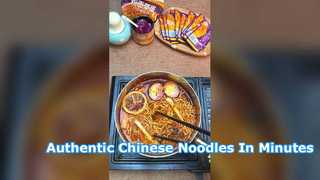 本格中華高菜漬け牛肉麺
