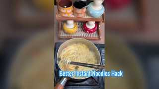 インスタントラーメンの新しい調理方法