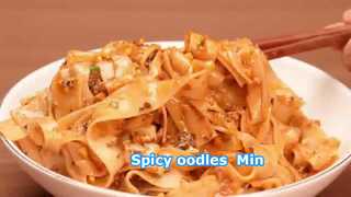 ピリ辛で美味しい新味乾麺即席麺