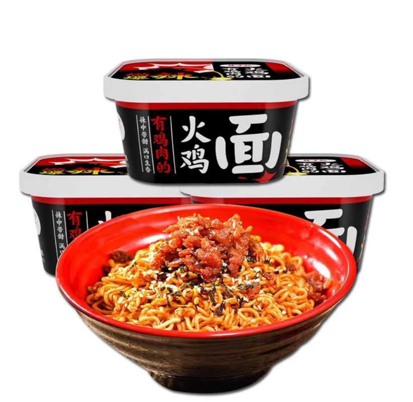 ホットチキン味の韓国インスタントヌードル OEM韓国ヌードル
