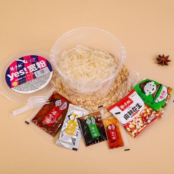 ノンフライ YES 広いインスタント ワルミセッリ ピーナッツ チョングチング 酸味 辛口 グラスヌードル マラタン