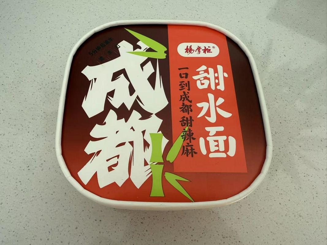 175g 揚げた即食ラーメンヌードル チェングドゥ・スイートヌードル 味と沸騰水調理方法