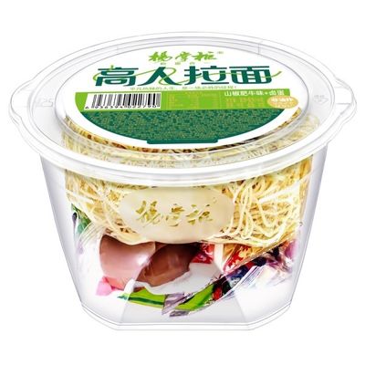スパイシービーフ味ラーメン インスタント麺 ノンフライ / カップ麺 ビーフ スパイシーサワー＆スパイシー 卵入り